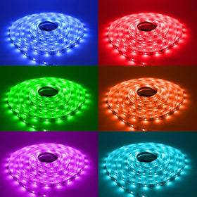 DayBETTER 5050 chip closeup highlights bright, even color across longer runs.