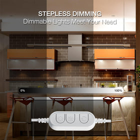 DAYBETTER dimmer-controlled LED strip for adjustable brightness