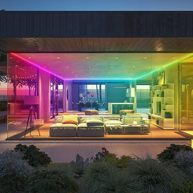 DAYBETTER LED strip lights party-scene for living room gatherings