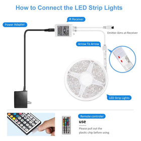 DAYBETTER IP65 LED strip for outdoor décor with weather-ready brightness