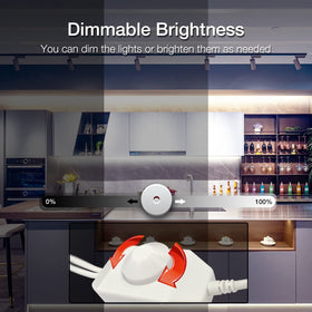 Daybetter LED strip provides a uniform glow with no gaps for TV backlight