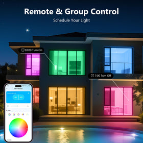 DAYBETTER music-sync bulbs respond to rhythms for ambient mood.