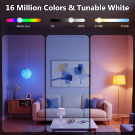 DAYBETTER scheduling and grouping for automated daily lighting routines.