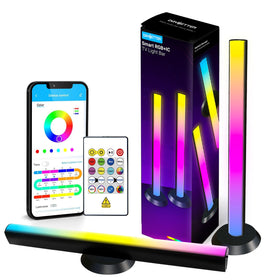 DAYBETTER Smart LED Light Bar side view enhances gaming ambience