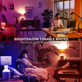 DAYBETTER Smart Light Bulbs group control for synchronized scenes