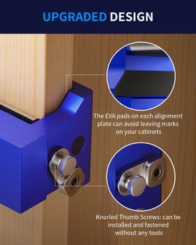 DAYDOOR two-clamp kit with color options for organization