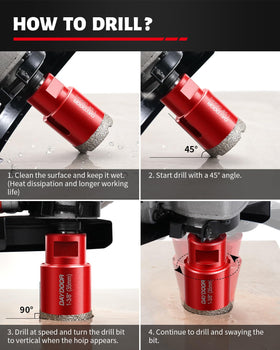 DAYDOOR Finger Milling Bit enables precise enlarging and edge cleanup
