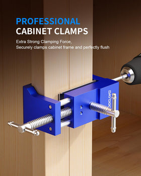 DAYDOOR heavy-duty cast steel clamps provide strong, durable grip