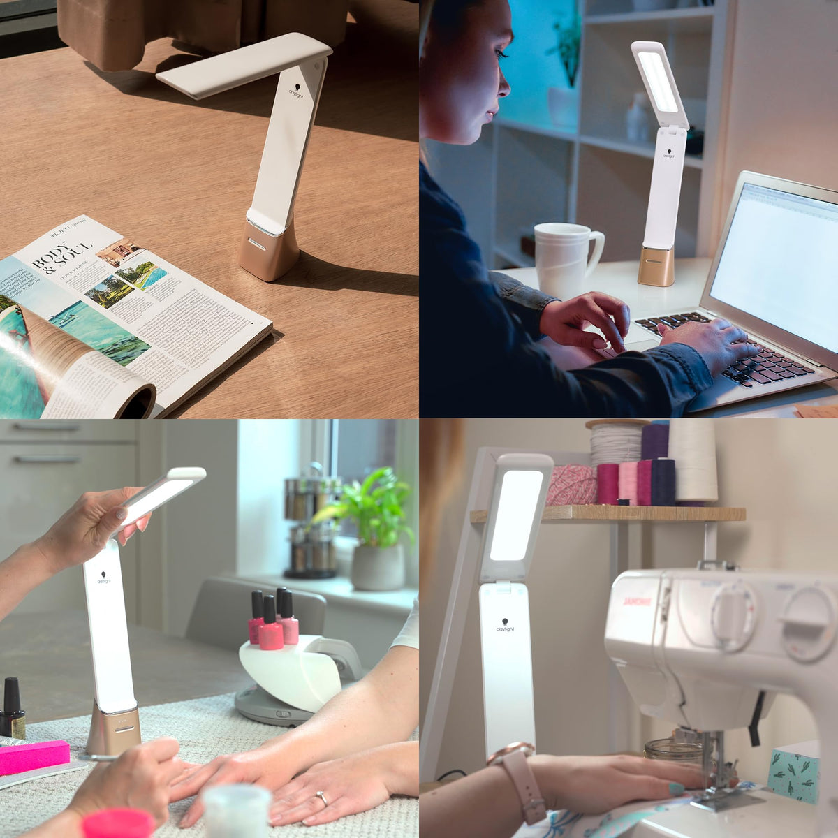 Daylight Smart Go weighs 450g and recharges in about 7.5 hours.