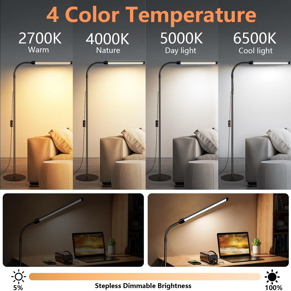 DaySoft Tattoo Lamp with 112 high-brightness LEDs for bright, even illumination