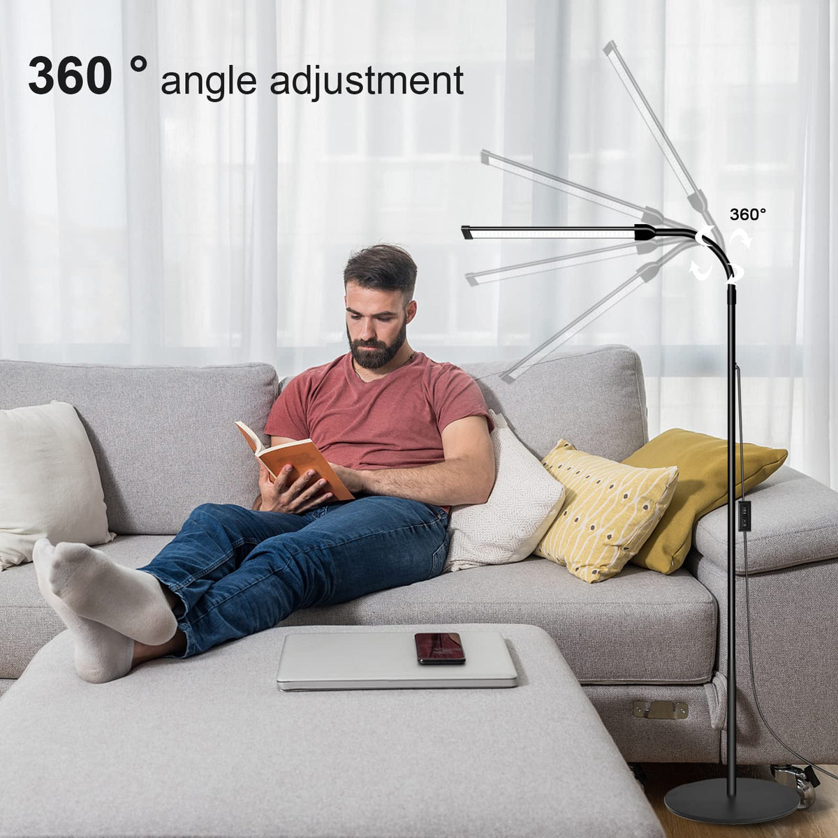 DaySoft Tattoo Lamp blue light reduction supports eye comfort during use