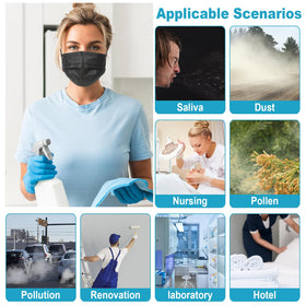 DAYSOY individually wrapped masks simplify disposal and sharing.