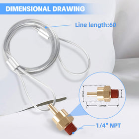 Dazakoot deep-threaded design for secure, fast installation