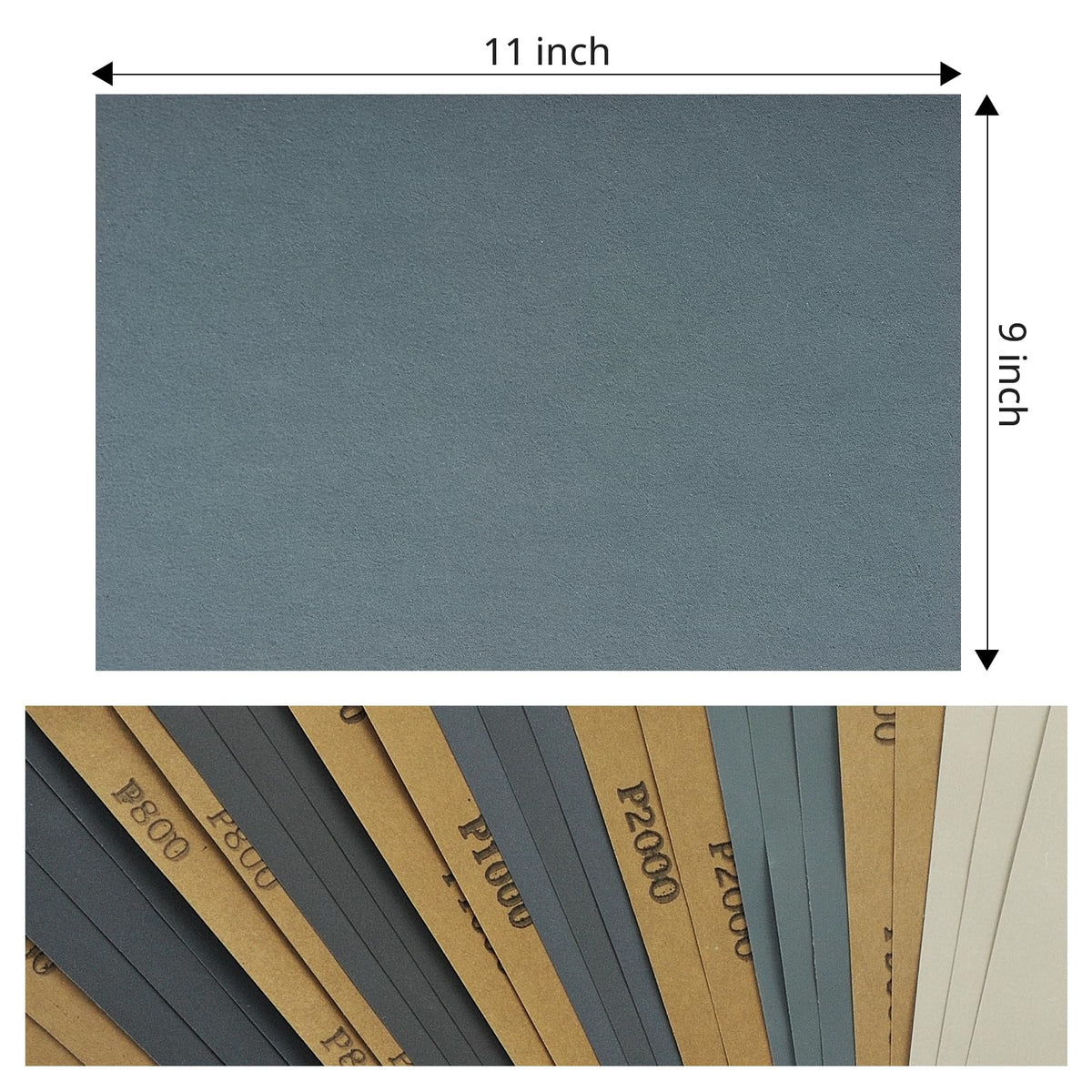Dazefree 400 grit sandpaper for near-satin coating prep