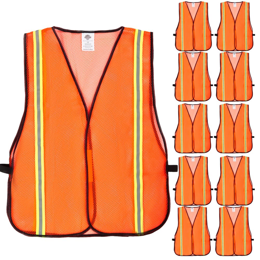 Dazonity safety vest with 360° coverage for night work