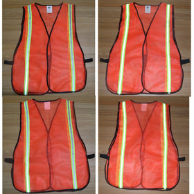 Dazonity vest with reflective strips boosts visibility in low light