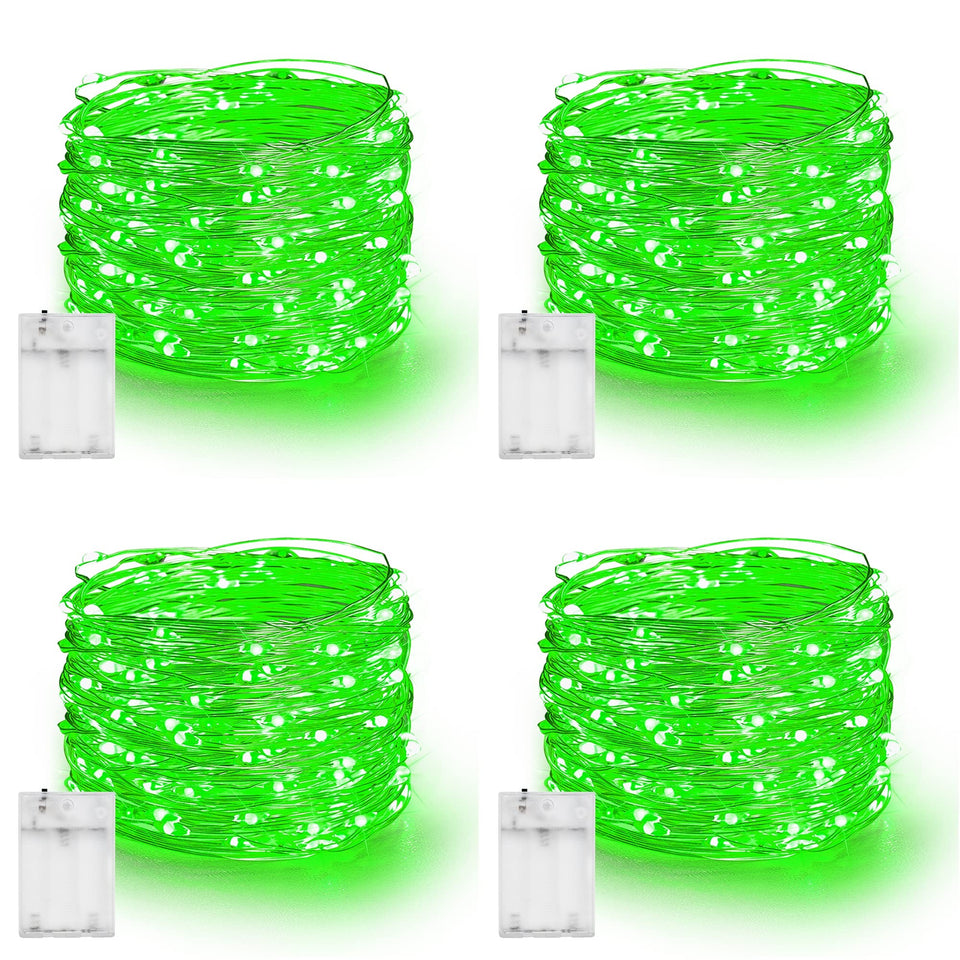 Dazzle Bright battery-operated fairy lights on silver wire for indoor ambiance