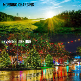 Dazzle Bright IP44 waterproof design for outdoor use in rain or snow