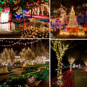 Dazzle Bright warm white glow enhances outdoor spaces at night