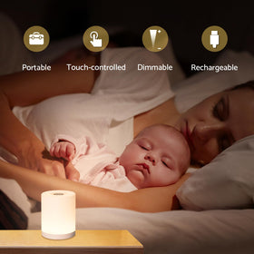 DAZZY DOT cool-touch, non-toxic housing ensures safe nursery use.