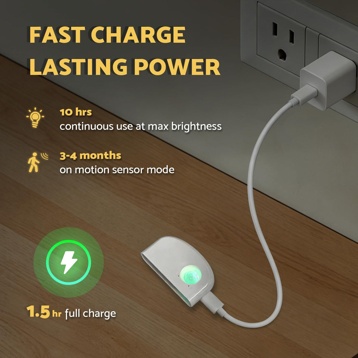 DAZZY DOT ultra-thin magnetic stick-on light for quick mounting