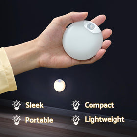 DAZZY DOT 2700K warm white LED creates a cozy glow.