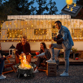 DBFAIRY multiple lighting modes offer versatile scenes for garden, fence, or patio.