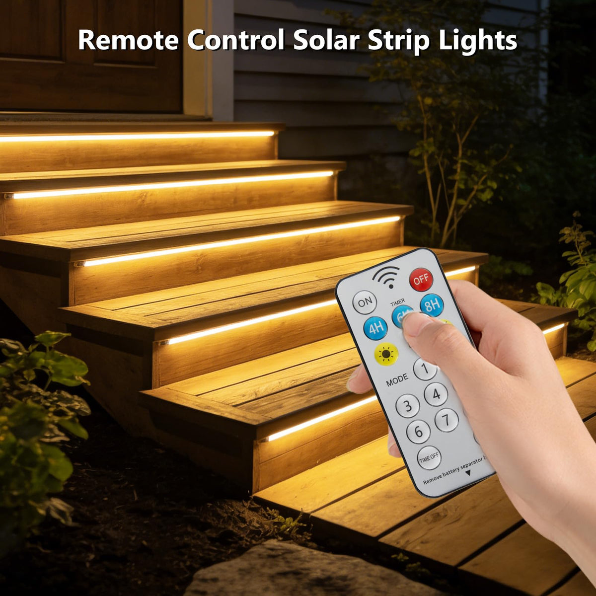 DBFAIRY IP67 waterproof strip withstands rain and poolside lighting.