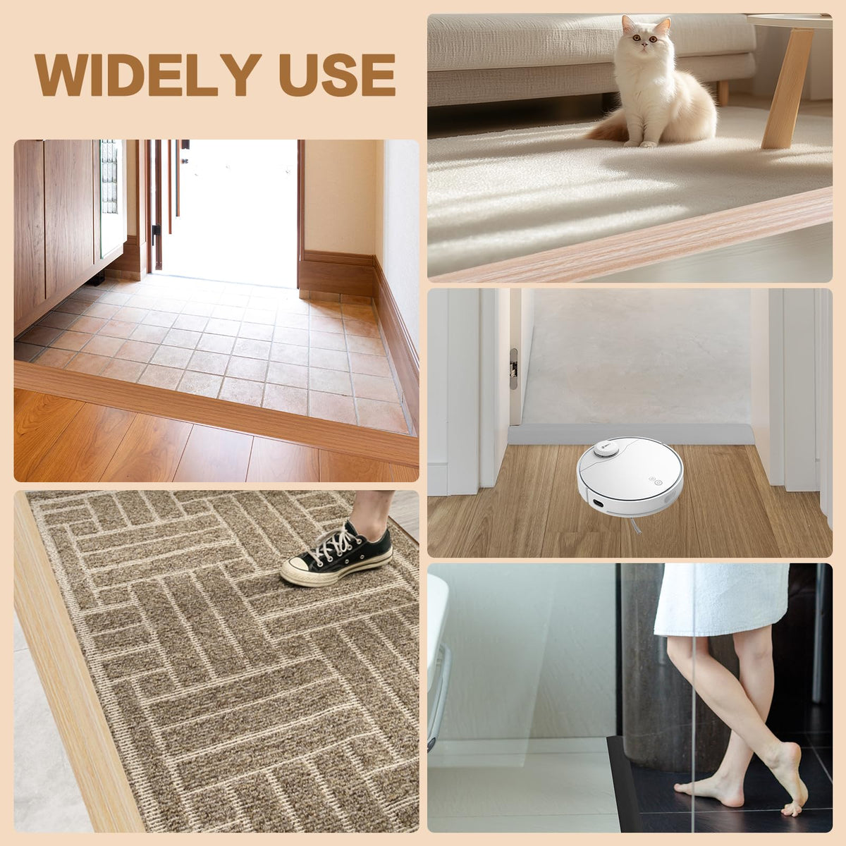DBHXXMB-HH easy-to-cut vinyl strip rolls ready for custom fit in any doorway.