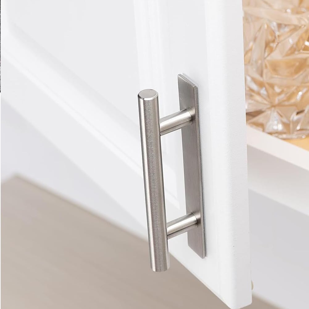 DBTHTSK silver push-pull handle suits glass, tile, stainless steel, and wood
