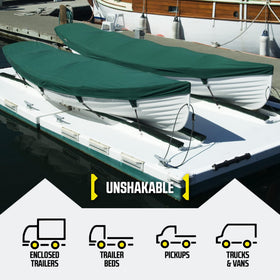 DC Cargo Mall bulk tarp strap pack supports versatile, repeated securing tasks.