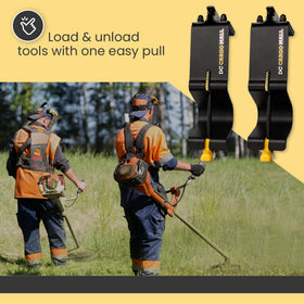 DC Cargo Mall E Track compatibility makes switching tools quick and efficient