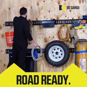DC Cargo Mall hook and strap attachment securing a load with ease