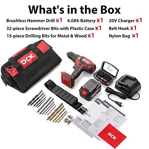 DCK storage bag and belt hook kit for portable use