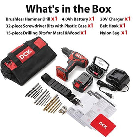 DCK storage bag and belt hook kit for portable use