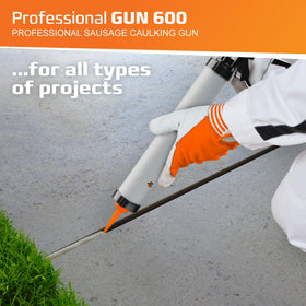 DCP Professional Gun 600 all-metal construction delivers durability and consistent performance