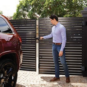 D&amp;D Technologies LokkLatch polymer body resists rust and staining.