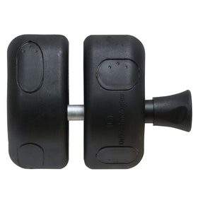 D&D Technologies MagnaLatch side-pull on metal gate shows reliable magnetic latching