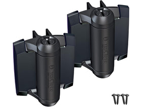 D and D Technologies TCA1L2S3BTS self closing hinge closeup demonstrates reliable closing