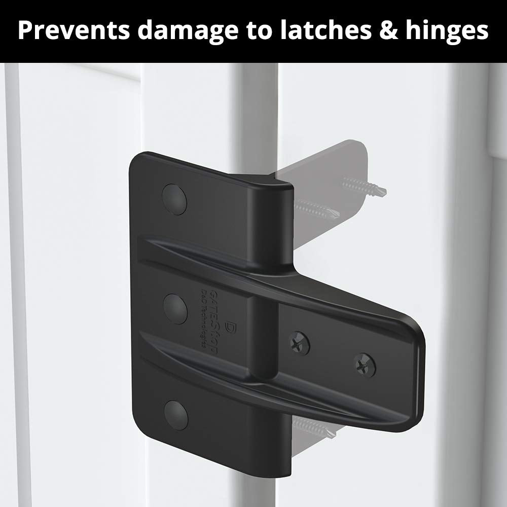 D&D Technologies TCGS1S compatible with wood and vinyl gates for residential use