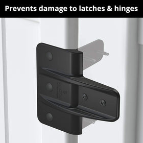D&D Technologies TCGS1S compatible with wood and vinyl gates for residential use