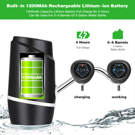 D DATADAGO BPA free, food grade pump ensures safe dispensing