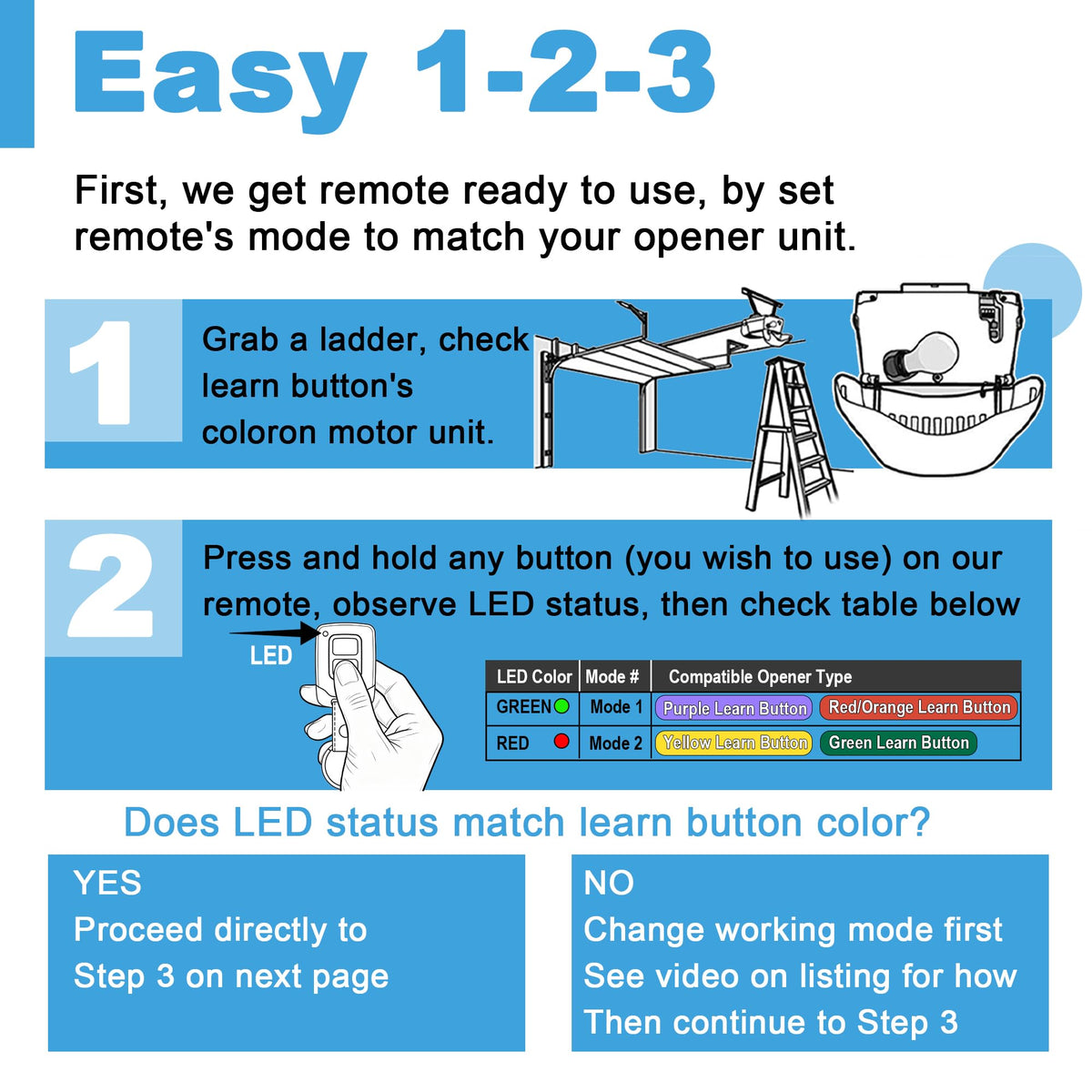 DDcafor LiftMaster remote packaging with battery ready to replace lost remotes.