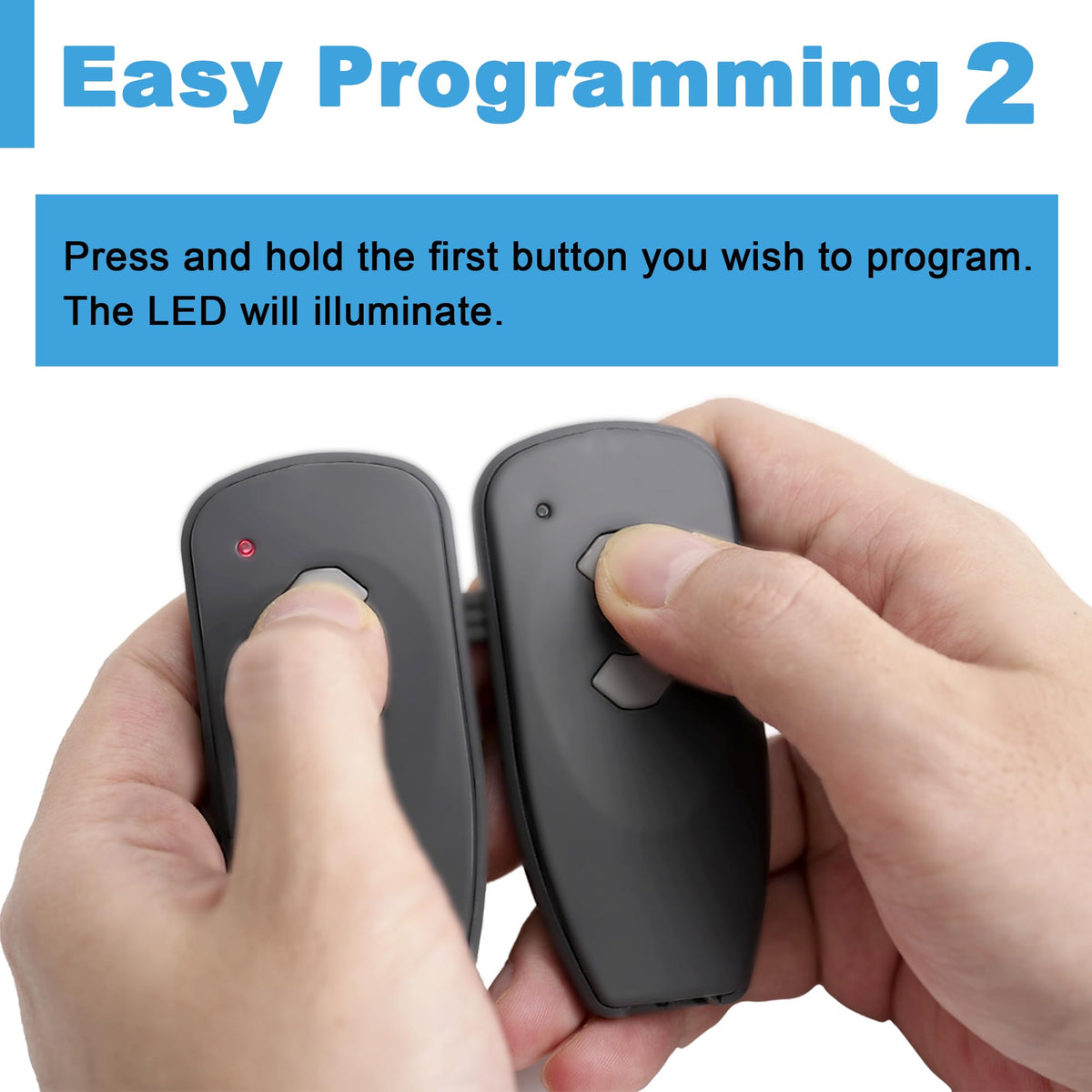 Battery included with DDcafor Marantec remote for immediate setup