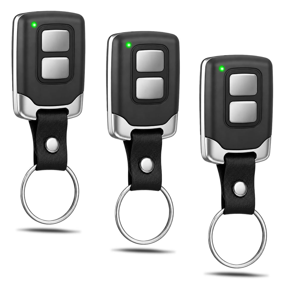 DDcafor universal remote front view highlights compact design for purse or pocket.