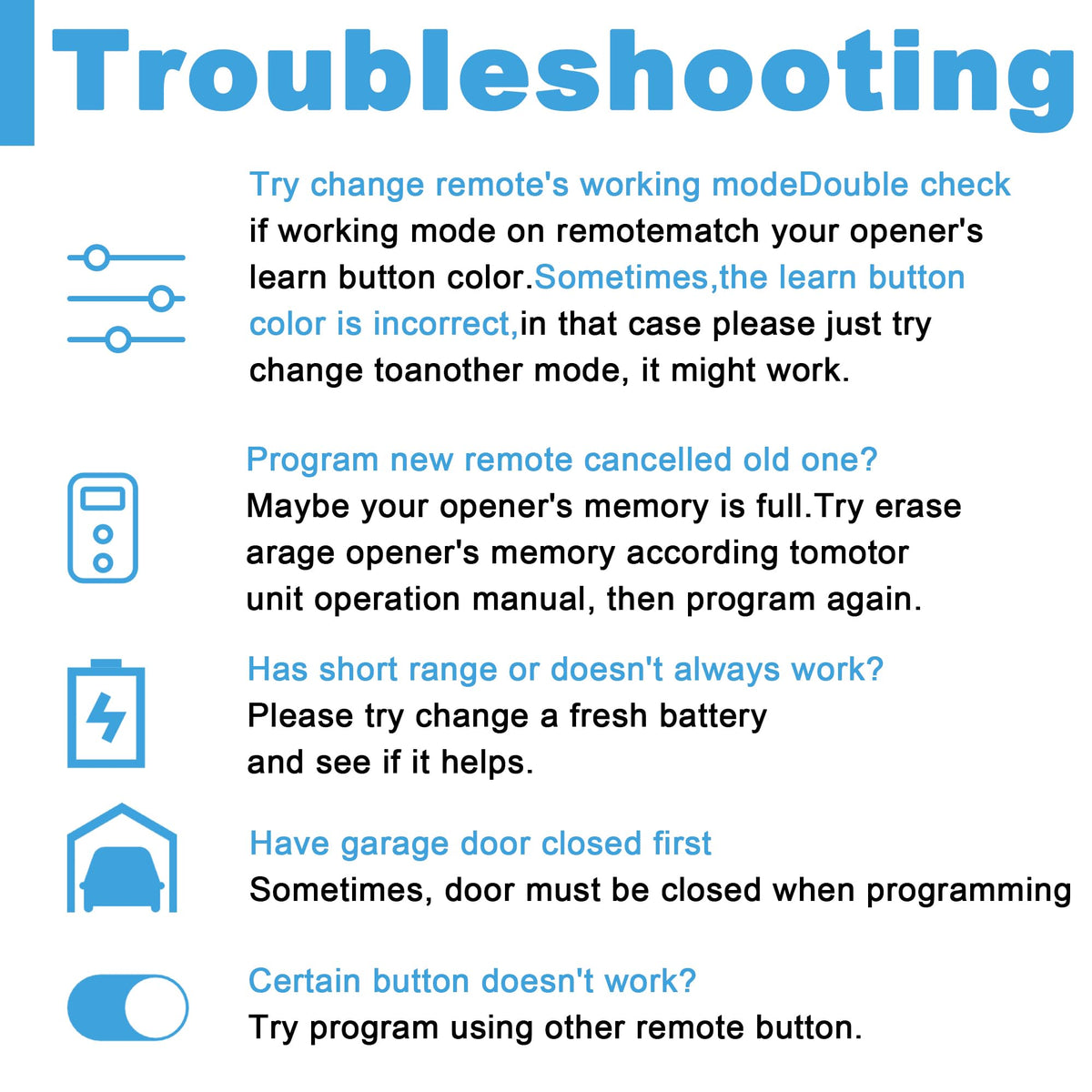 DDcafor universal remote learning button label clarifies mode options.