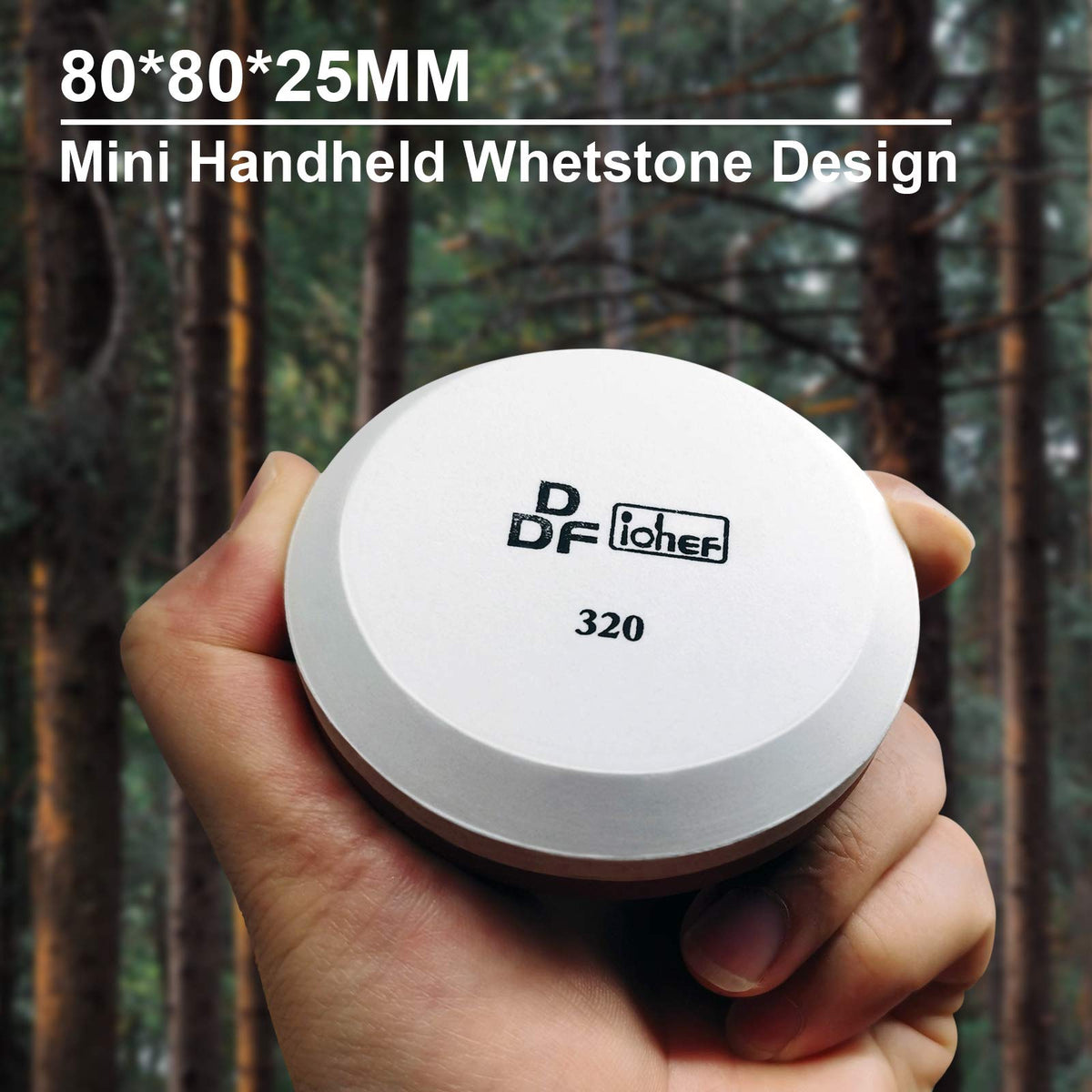 DDF iohEF multipurpose stone for blades, machetes, shovels