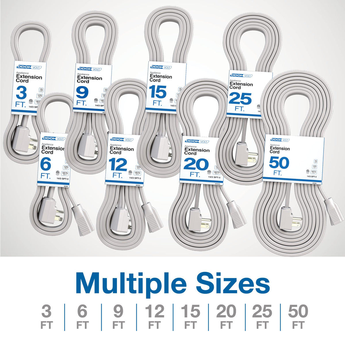 DDON USA easy-grip grooves aid quick connections and removals.