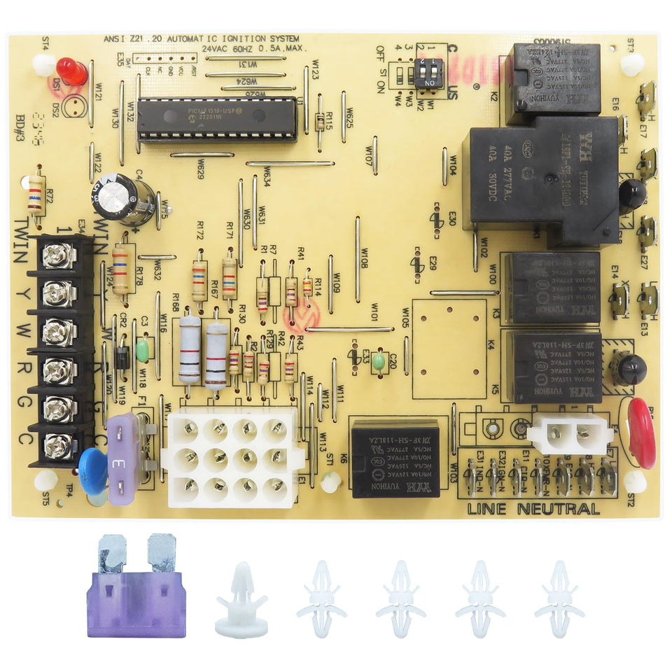 DDORUU 50A55-743 board front view for quick compatibility check