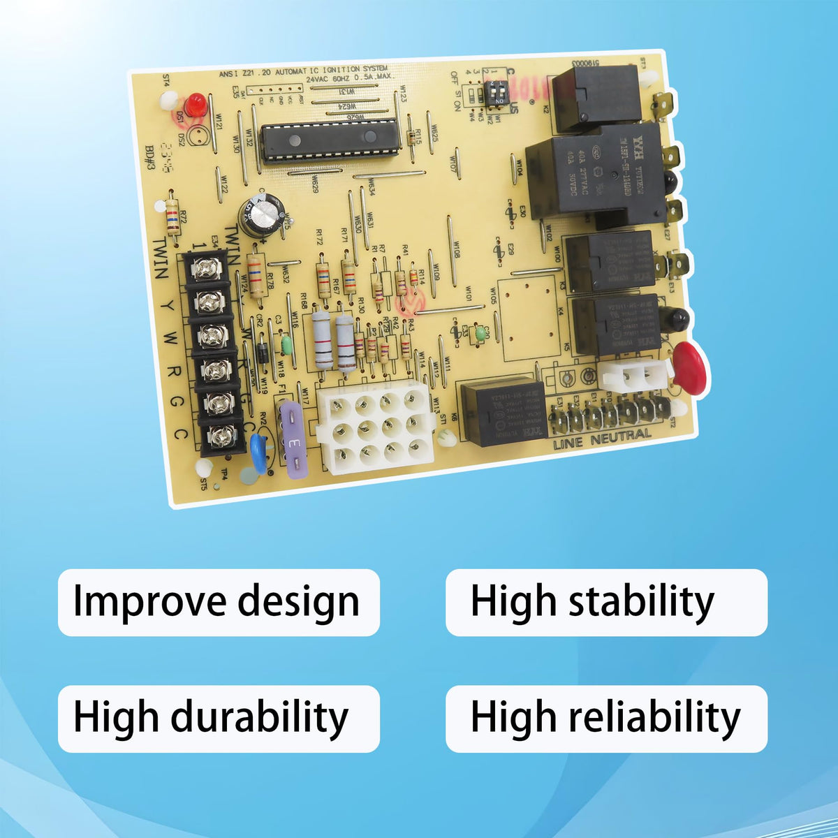 DDORUU 50A55-743 easy installation steps guide